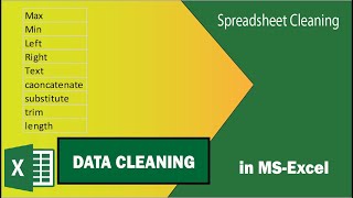 Data Cleaning in Excel | Spreadsheet Cleaning in Excel