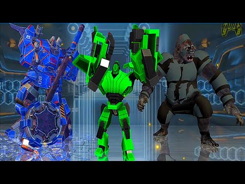 Bus Robot Car Game: Robot Multiple Transformation Game 2021 #2 - Android Gameplay
