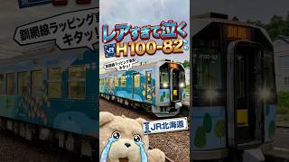レアすぎて泣く【釧網線ラッピング車両　H100-82】JR北海道 　激レア