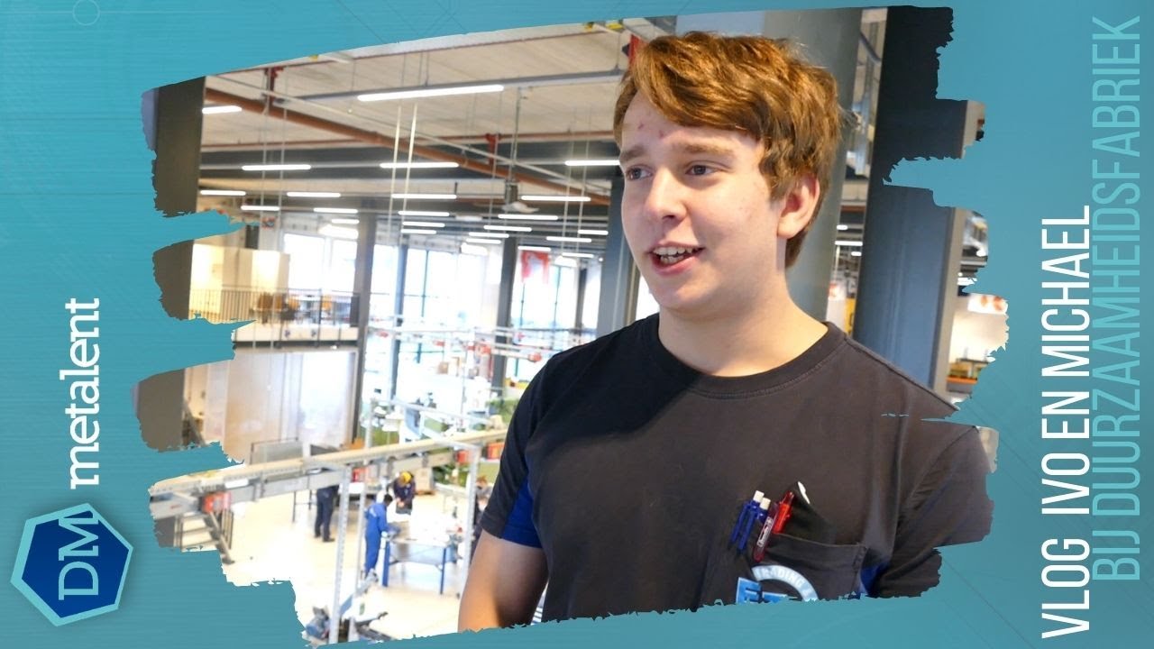 2020 Metalent vlog Michael en Ivo in de bedrijfsvakschool Duurzaamheidsfabriek