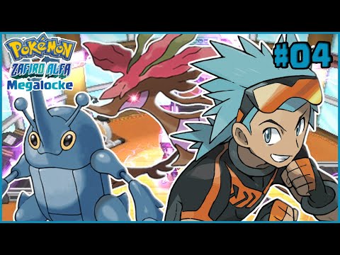 POKEMON ZAFIRO ALFA MEGALOCKE #04 - MARCIAL Y MUCHAS SORPRESAS!!!!