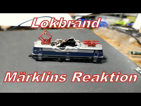 Locomotive fire: Märklin/Minitrix has reacted, cause of fire, model railway, N gauge, all's well ...