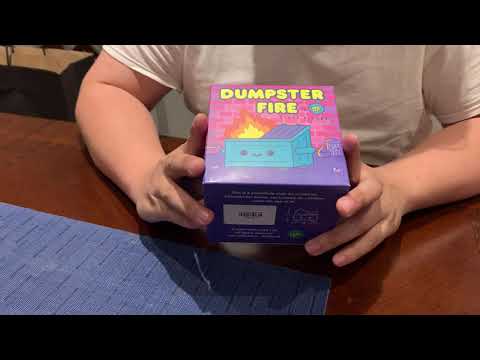 Bryant To Reviews - dumpster fire vinyl figure by 100% soft