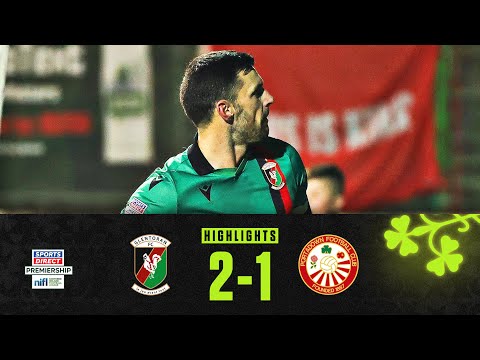 Hoban gets the winner for Glens | Glentoran 2-1 Portadown | #sportsdirectprem