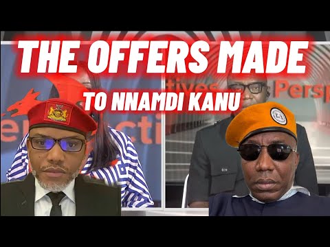 I was told to convince Nnamdi Kanu to agree to these offers for his freedom