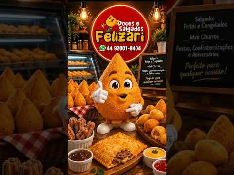 Faça agora seu pedido ., Salgados  Felizari  44920018404 Ubiratã Paraná