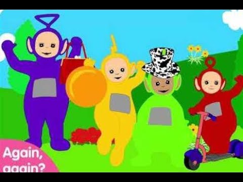 Teletubbies Favorite Things Tinky Winky, Dipsy, Laa Laa, Po Fun Games