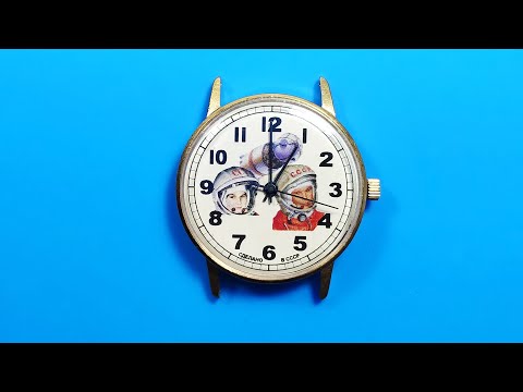 Raketa Gagarin Tereskova - Watch service (disassembly).