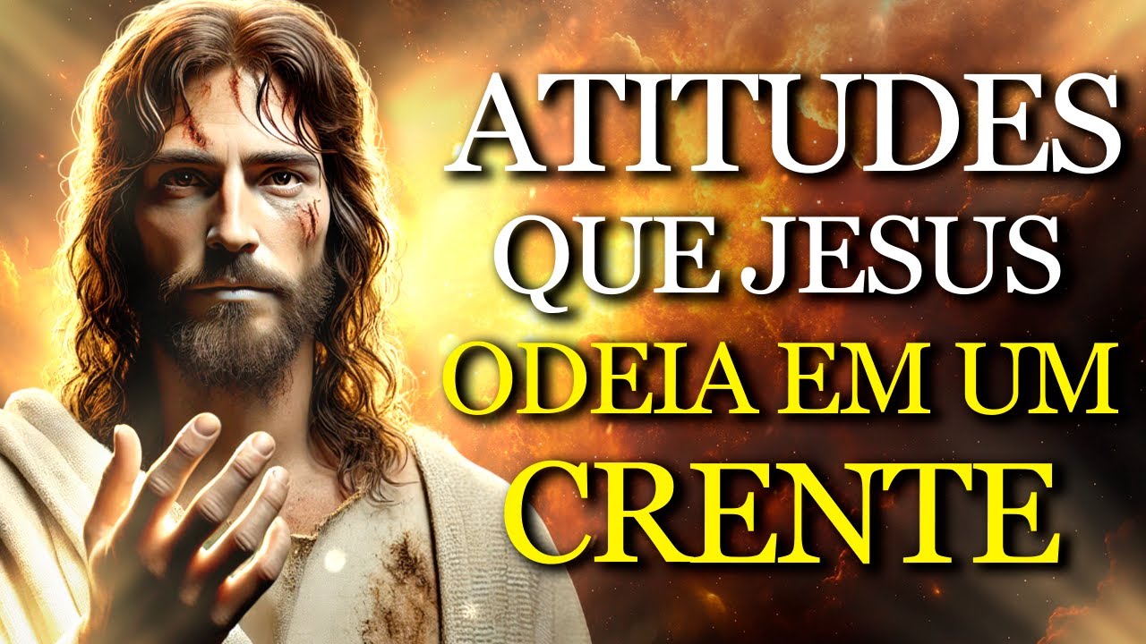 ATITUDES que JESUS REPUDIA em um CRENTE: NÃO cometa esses ERROS | VERSÍCULOS BÍBLICOS