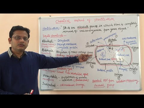 Sterilization Techniques = Chemical Methods of Sterilization | Chemicals Sterilization Examples