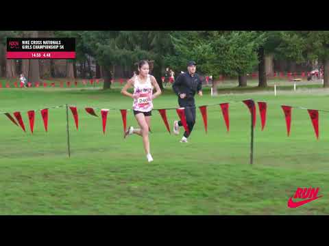 Natasza Dudek Wins Nike Cross Nationals Girls Championhip [Full Race Replay]