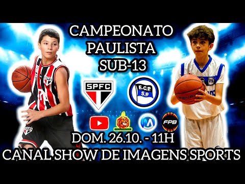 #AOVIVO - CAMPEONATO PAULISTA U13 SÃO PAULO (69) X (18) PINHEIROS  - 26.10.25