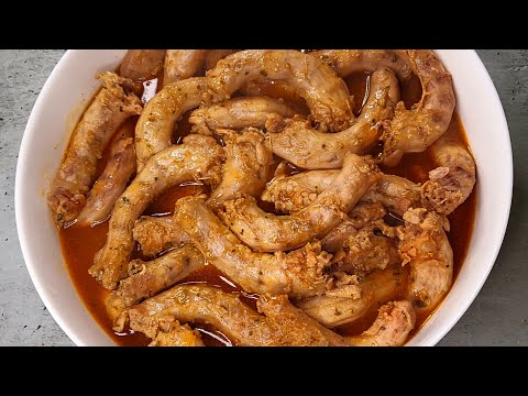 ¡¡DIOS MÍO QUE RECUERDOS!! CUELLOS o PESCUEZOS DE POLLO CON LA SALSA MÁS RICA QUE HE COMIDO NUNCA 😋