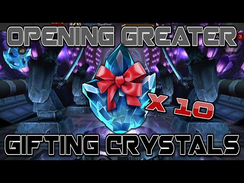 [MCOC] Opening 10 Greater Gifting Crystals! God Tier Opening?!?