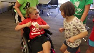 "Little Sally Walker" at Variety Adventure Camp