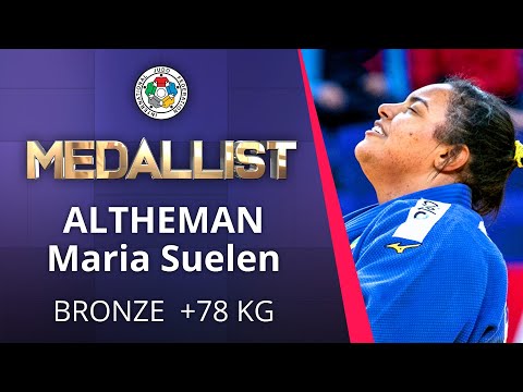ALTHEMAN Maria Suelen Bronze medal Judo World Judo Championships Seniors Hungary 2021