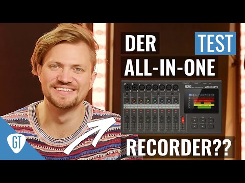 Zoom R20 Multitrack Recorder - Hält er was er verspricht? | Test