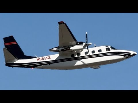 Rockwell Jetprop Commander 1000 Takeoff From Idaho Falls [N695GK]
