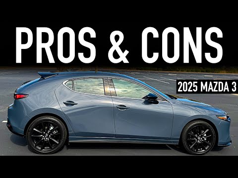 Pros & Cons of the 2025 Mazda 3 Turbo Hatchback
