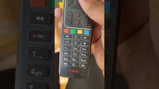 airtel digital TV hd remote control #trueupdate #shorts