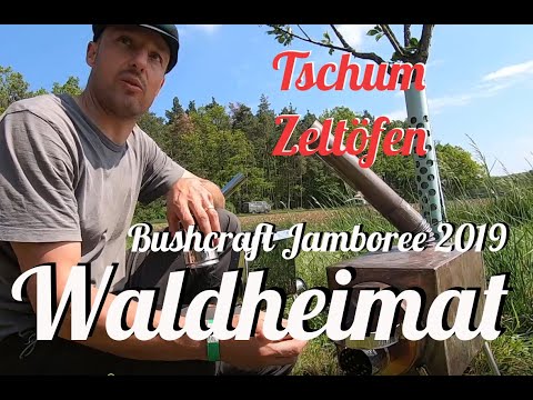 Bushcraft Jamboree 2019 - Tschum Zeltöfen - Wissenswertes und Neuigkeiten