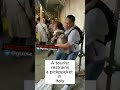 A Tourist Restrains A Pickpocket In Italy