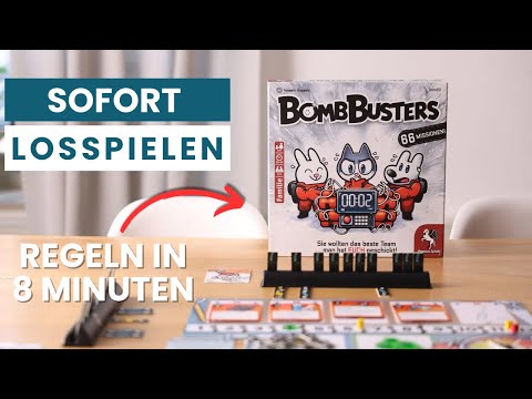 Bomb Busters – Alle Regeln einfach erklärt! | Familienspiel