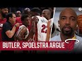 Jimmy Butler & Eric Spoelstra Get In Verbal Confrontation During Timeout Wednesday I CBS Sport HQ