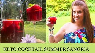 KETO COCKTAIL / SUMMER SANGRIA