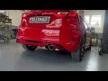Video: FOX Edelstahl Sportauspuff-Komplettanlage ab OPF inkl. Klappensteuerung Ford Fiesta ST MK8