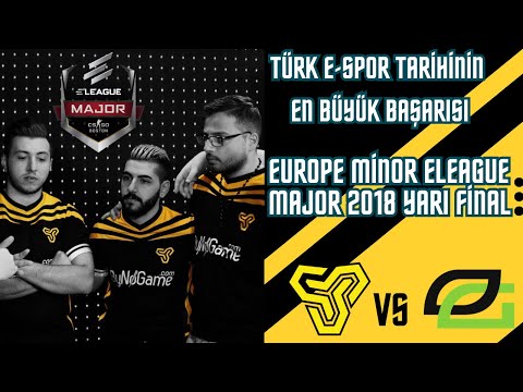SPACE SOLDIERS NOSTAJİ ! SPACE SOLDIERS VS OPTIC GAMİNG Minor ELEAGUE MAJOR 2018 YARI FİNAL MAP 1