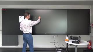 eBlackboard tāfele ar interaktīvo displeju