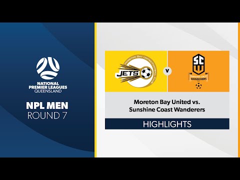 NPL Men R7 - Moreton Bay United vs. Sunshine Coast Wanderers Highlights