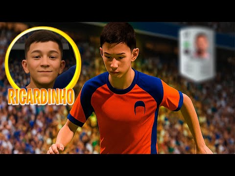 O INÍCIO DE UMA LENDA! Ricardinho Estreiou e Já Fez GOL!