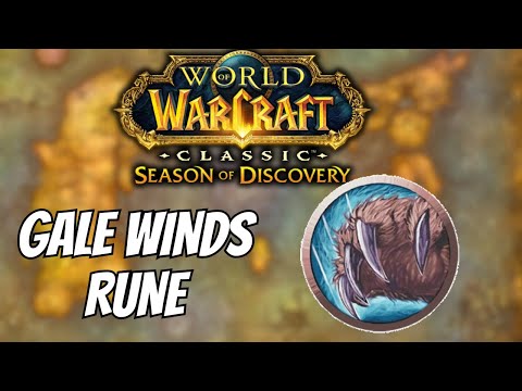 Gale Winds Rune for Druids | Phase 3 Season of Discovery