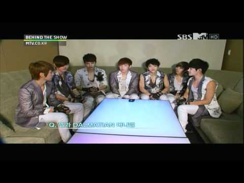 120622 MTV behind the show - Daniel & Myungsoo friendship