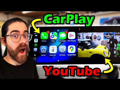 Carplay Screen for Car, 9 inch Wireless Carplay with Backup Camera video review thumbnail