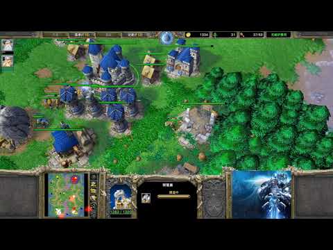 【克的死死的】魔兽争霸大帝解说 120 vs Chaemiko CH