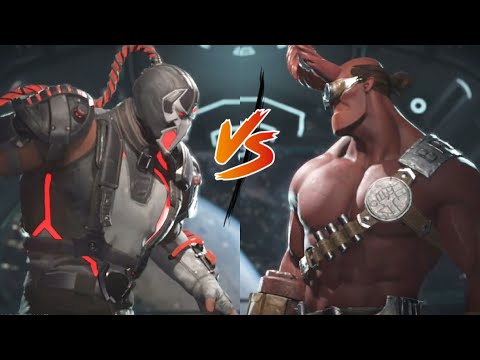 Injustice 2 - Bane vs Hellboy