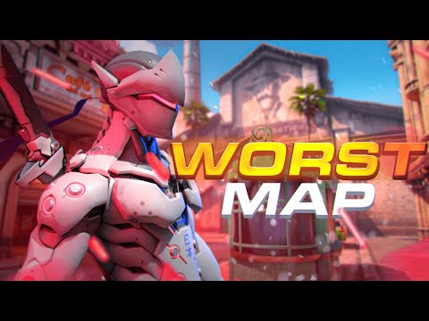 When The Best Genji Plays On The Worst Map | GAMEPLAY
