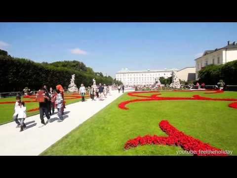 Part 1 Salzburg mirabell garden Austria Mirabell Garten Salzburg Österreich