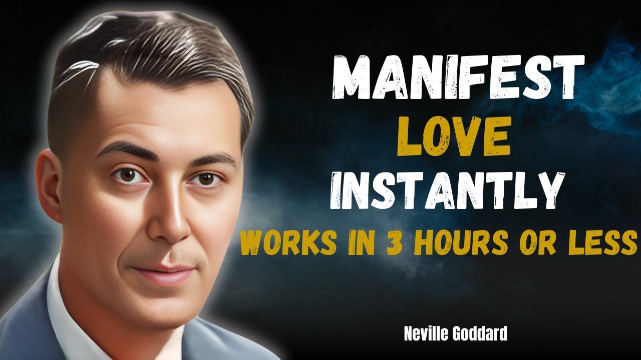 Neville Goddard - How To Attract Love Instantly and Manifest Specific Person Into Your Life