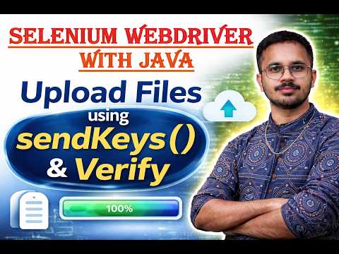 File Upload In Selenium Java Sendkeys Method Explained Step By Step