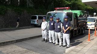 7月30日【びわ湖放送ニュース】被災地へ 大津市が給水車と職員を派遣