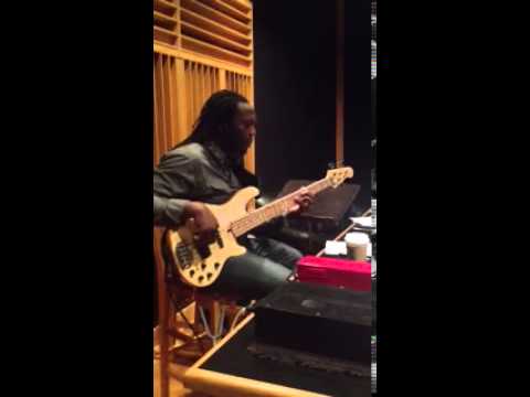John Dillard on bass Tracking for Tamika Dunning ALL I AM CD