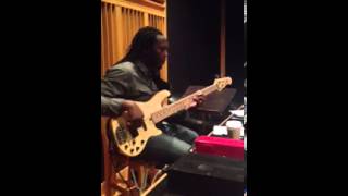 John Dillard on bass Tracking for Tamika Dunning ALL I AM CD