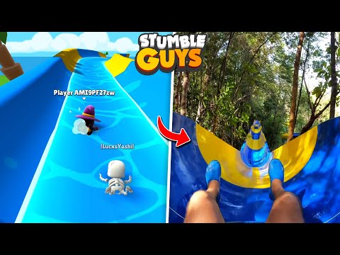 STUMBLE GUYS REAL LIFE VERSION 😱