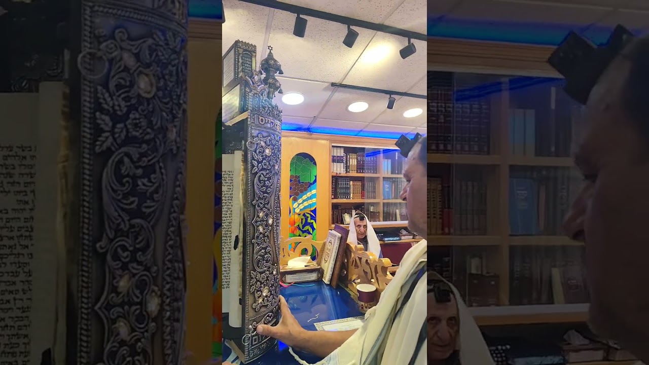 קריאת התורה לפרשת השבוע פרשת וירא תשפ'ז תפילה בנץ בית הכנסת רינת ירושלים היכל
