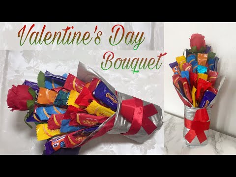DIY Chocolate Bouquet/Valentine’s Day gift ideas
