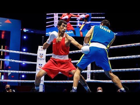 Aslanbek Shymbergenov (KAZ) vs. Yurii Zakharieiev (UKR) AIBA World Boxing Championships 2021 (71kg)